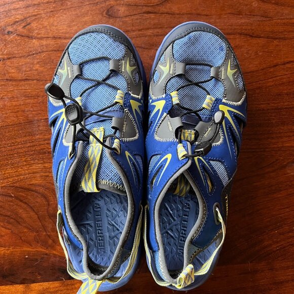Merrell Capra Rapid Sieve Sport Water Shoe Blue Mesh Sling Back- Sz. 8 - Picture 8 of 8